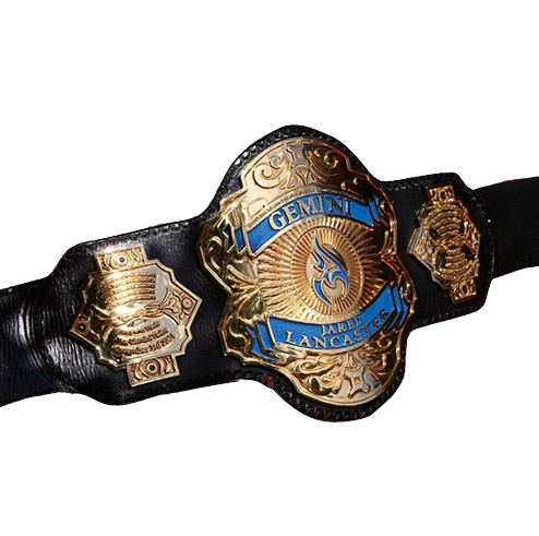 Custom Gemini Twins Championship Belt