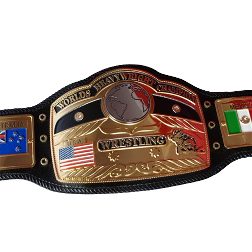 Worlds Heavyweight Championship Replica Belt