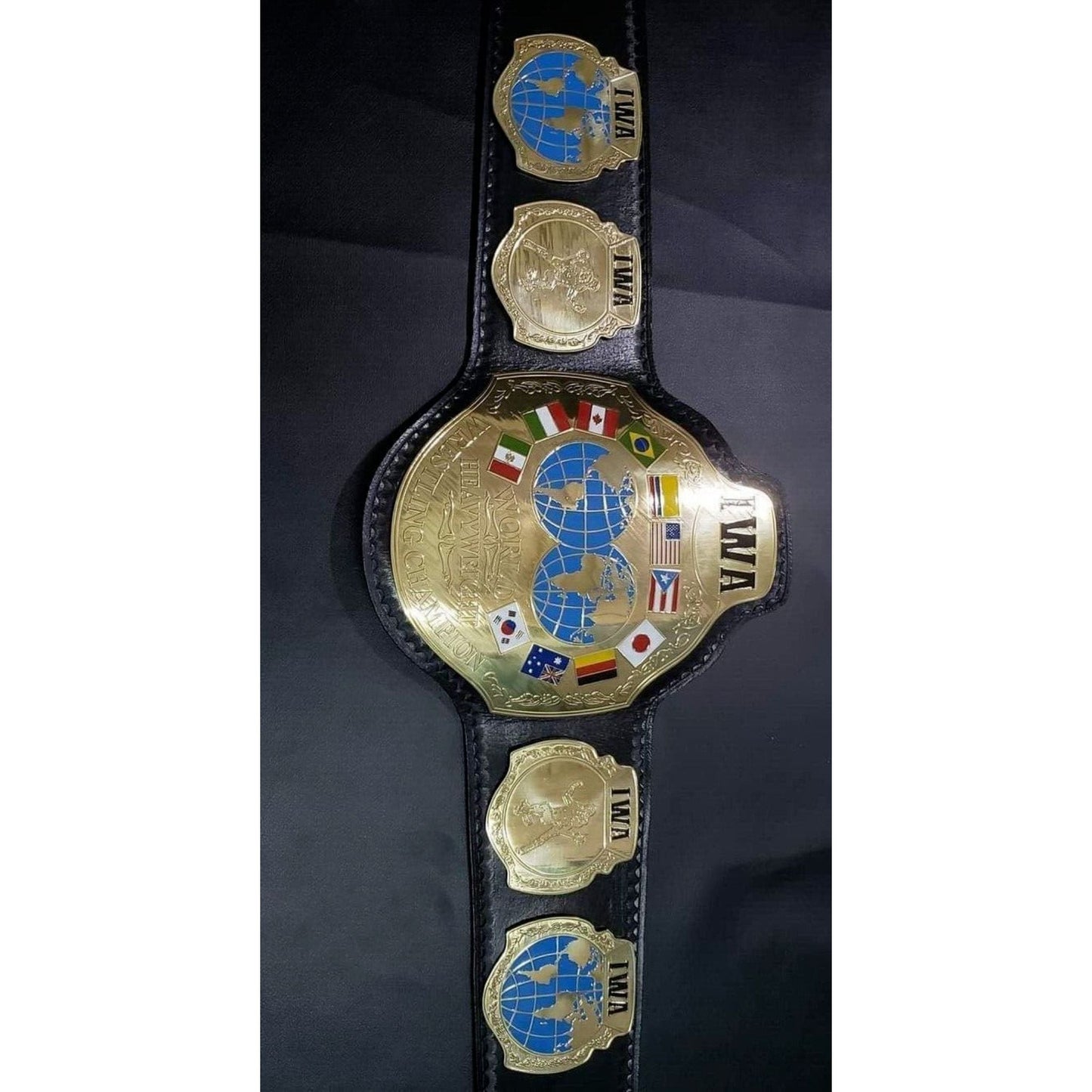 IWA Wrestling Championship Title Belt