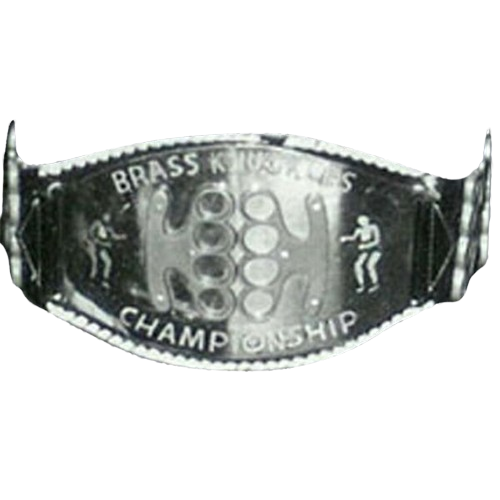 NWA Brass Knuckles Championship Belt