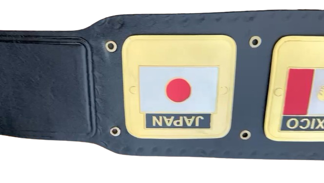 NWA Domed Globe Wrestling Belt