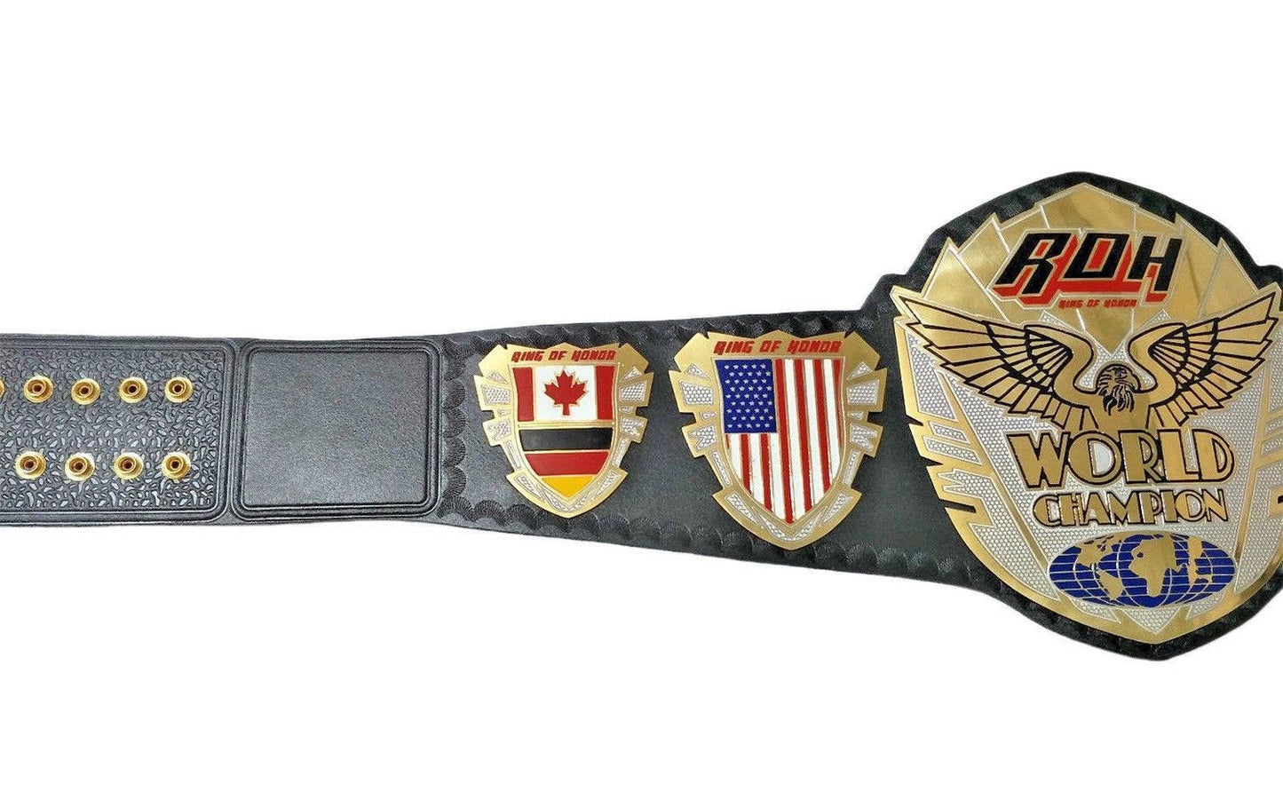 ROH Wrestling Championship Leather Belt