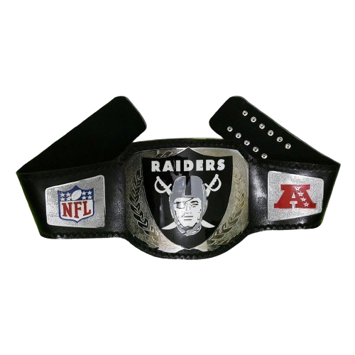 Las Vegas Raiders NFL Championship Belt