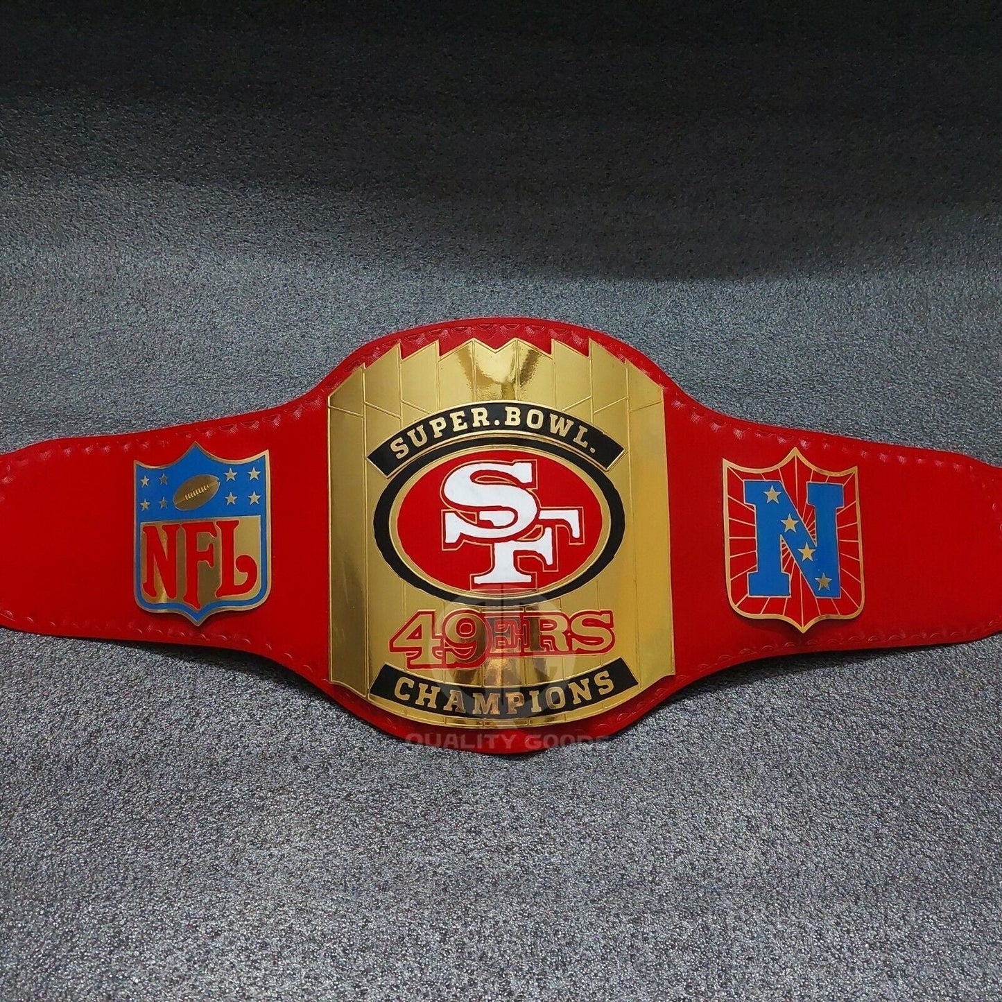 Super Bowl 49ers Championship Belt