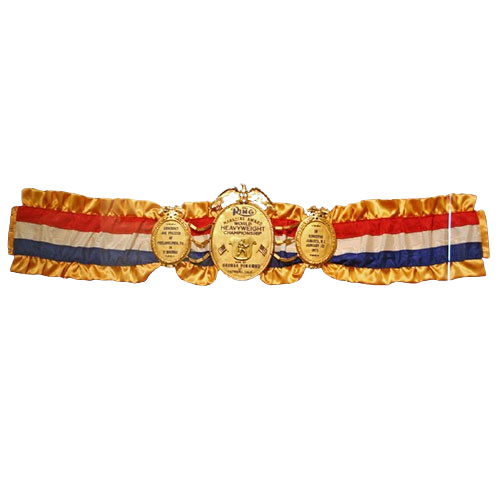 George Foreman Heavyweight Championship Belt