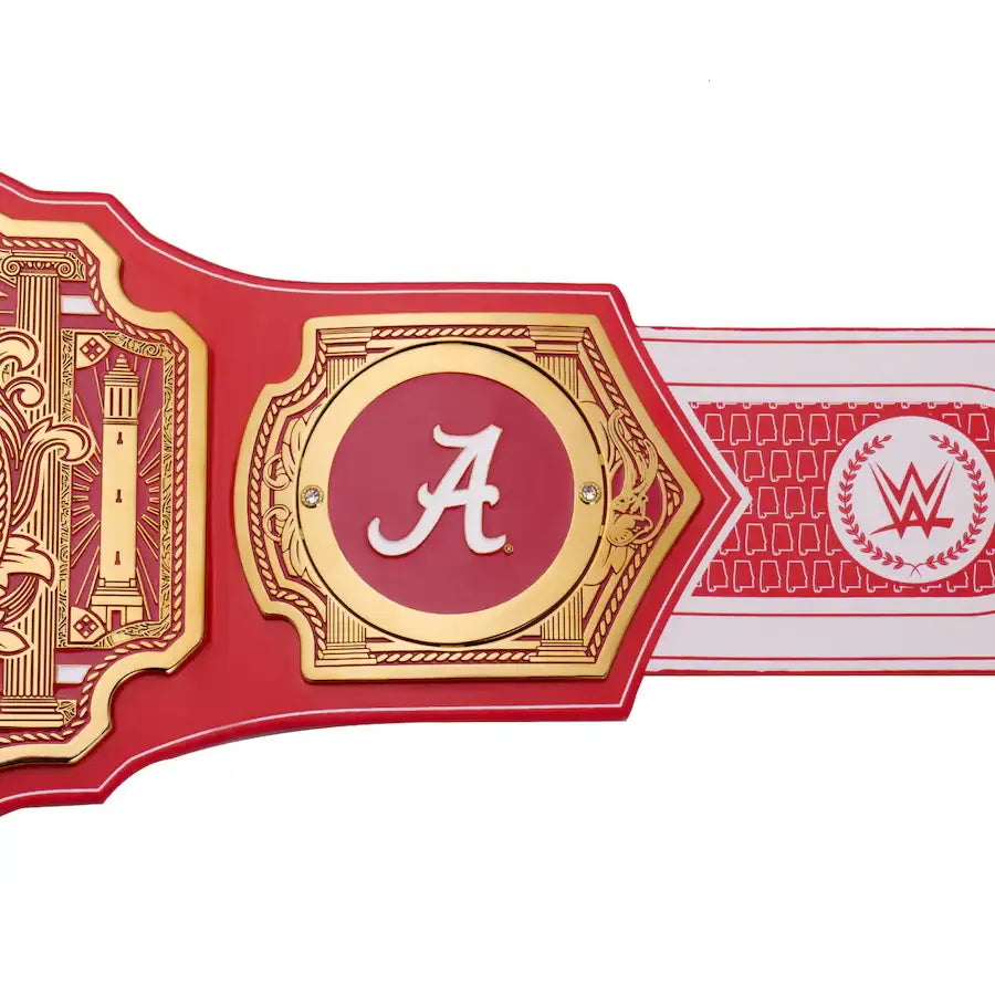 WWE Alabama Crimson Tide Championship Belt