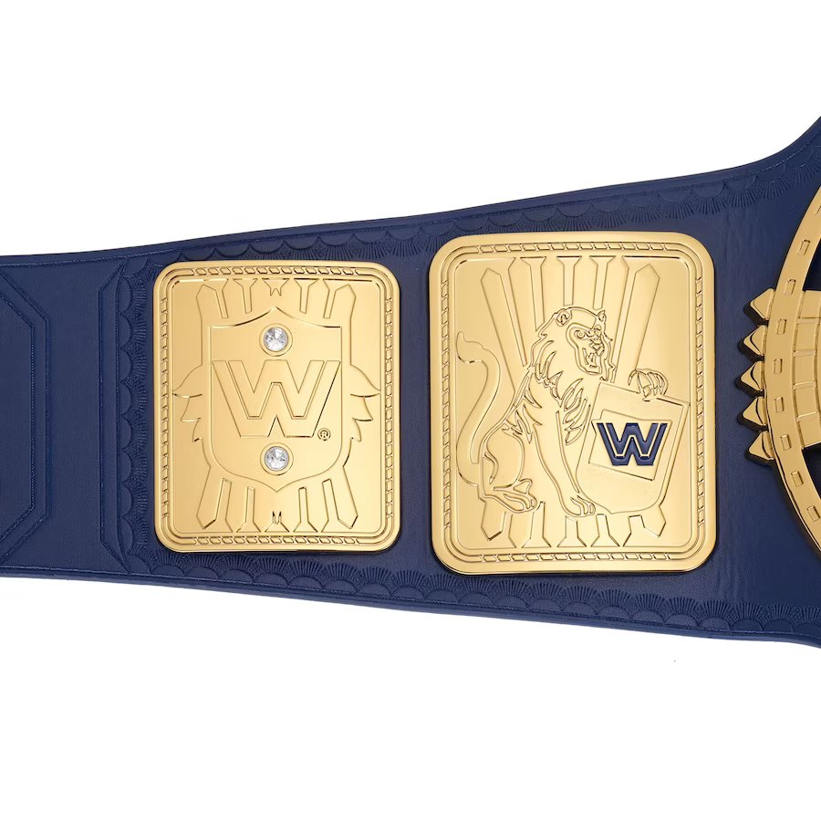 Blue WWE Big Eagle Championship Belt