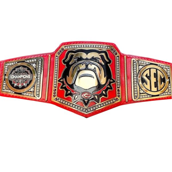 Georgia Bulldog National Championship Belt
