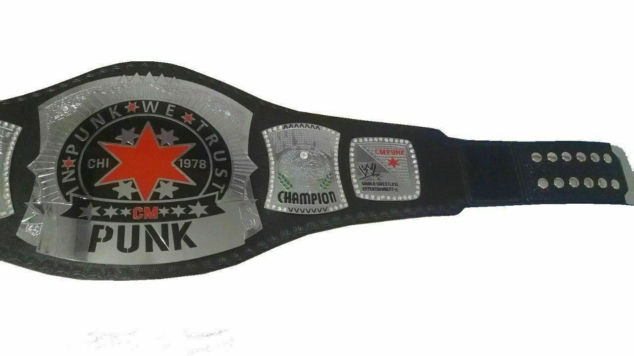 CM Punk WWE Championship Replica Belt