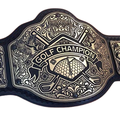 Golf Championship Replica Leather Belt