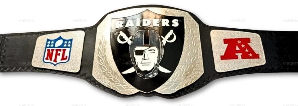 NFL Raiders Championship Belt Adjustable