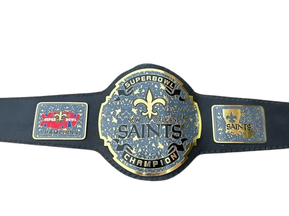 NFL Saints Super Bowl Replica Belt