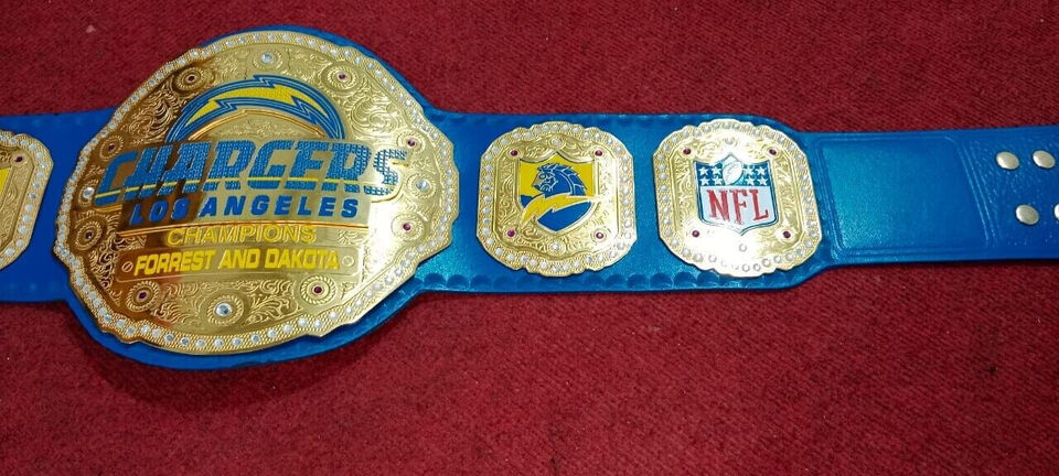 Los Angeles Chargers NFL Championship Belt