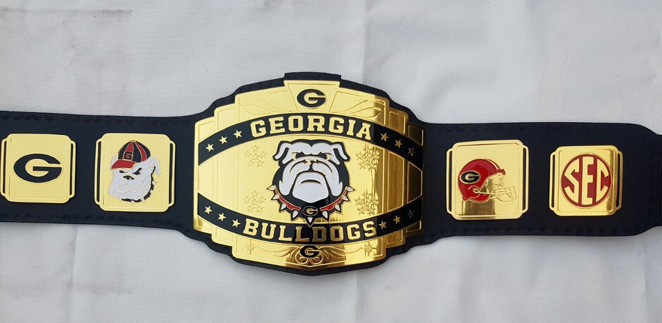 Georgia Bulldogs Wrestling Championship Belt