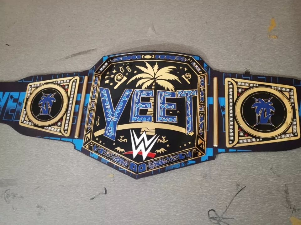 Jey Uso WWE YEET Championship Belt