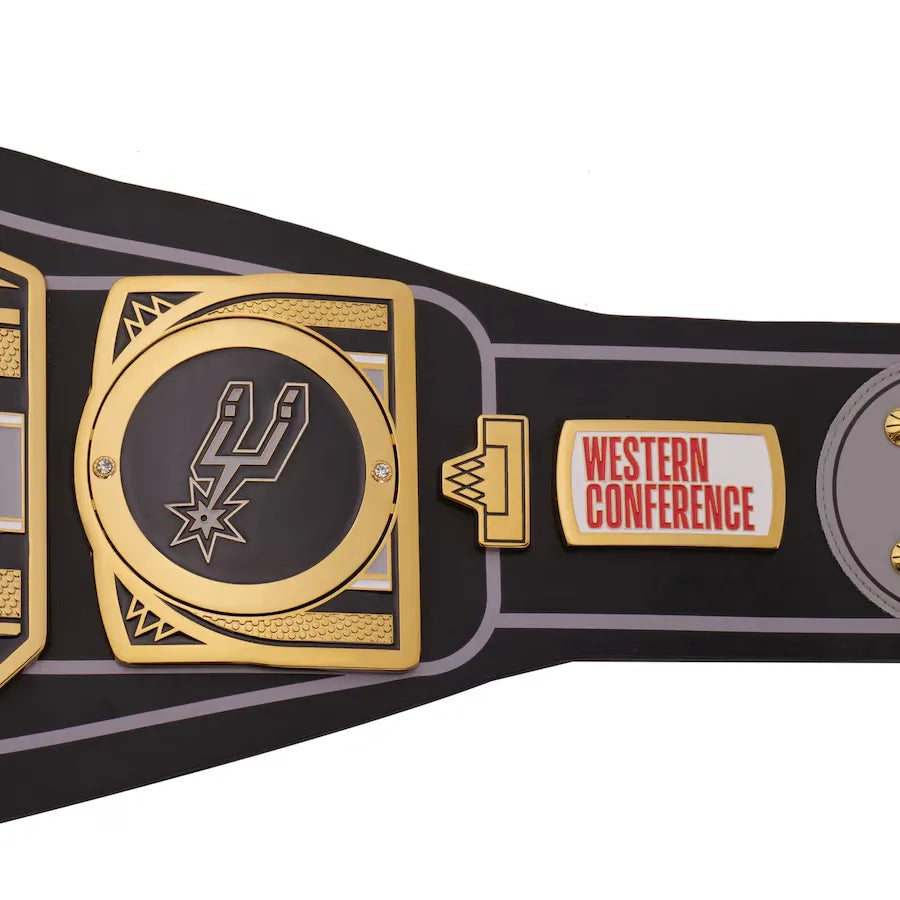 WWE Spurs NBA Championship Belt