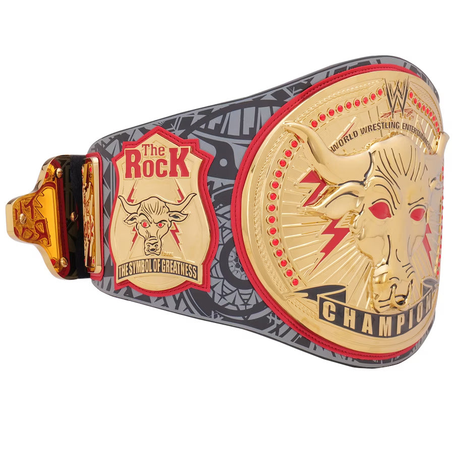 The Rock WWE Signature Title Belt