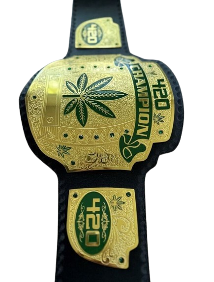 420 Weed Wrestling Championship Belt