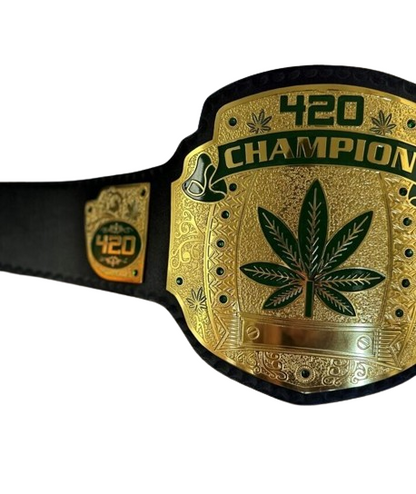 420 Weed Wrestling Championship Belt