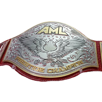 AML Prestige Championship Leather Belt
