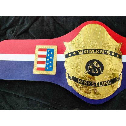 AWA Women's World Wrestling Belt