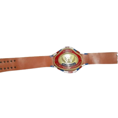 NJPW Akira Maeda Europe Championship Belt