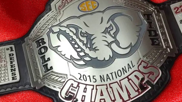 Alabama 2015 National Championship Belt