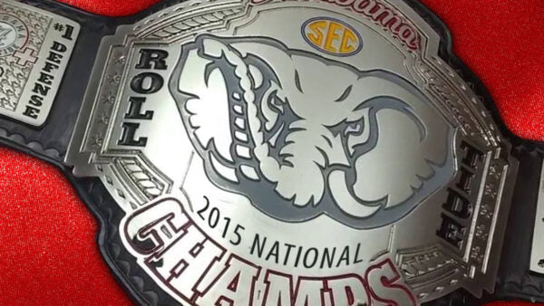Alabama 2015 National Championship Belt