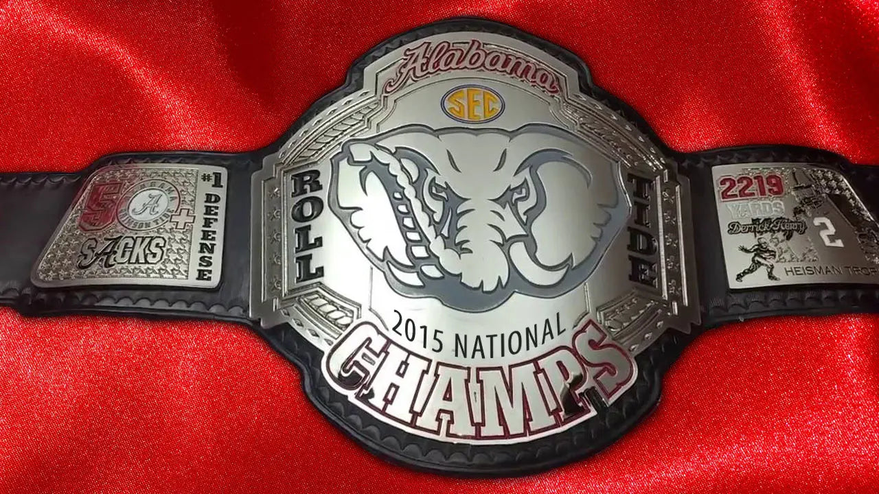 Alabama 2015 National Championship Belt