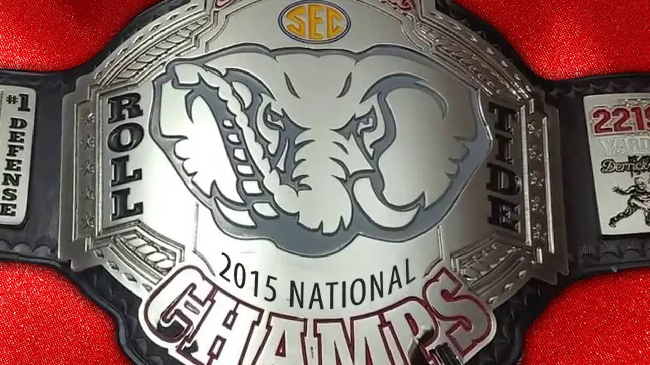 Alabama 2015 National Championship Belt