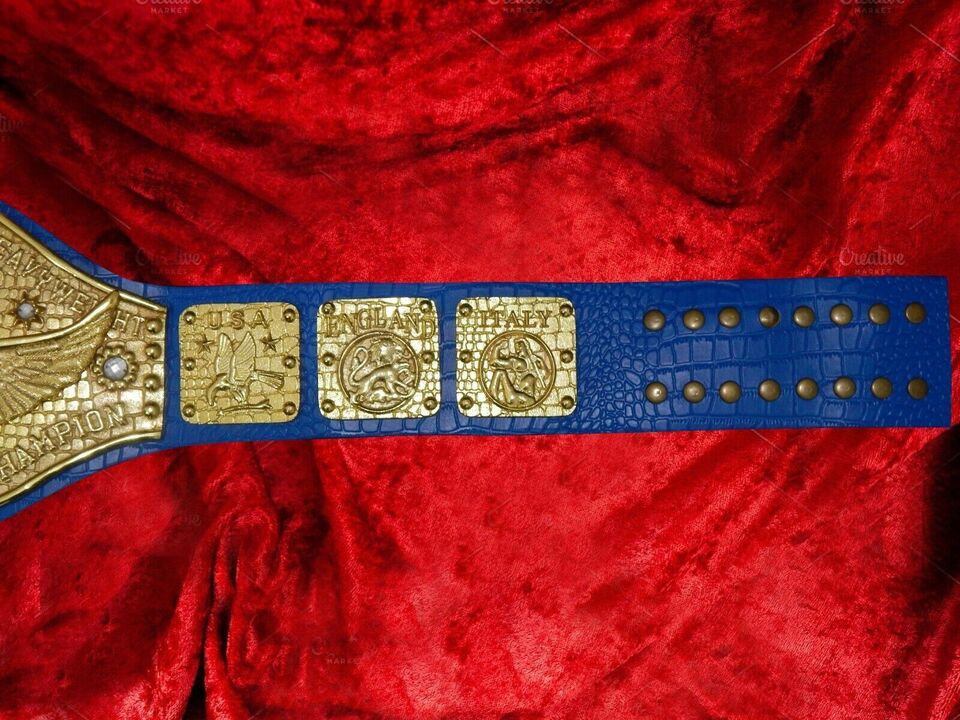 Bob Backlund WWWF Championship Belt