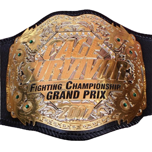 MMA Cage Survivor 2007 Replica Belt