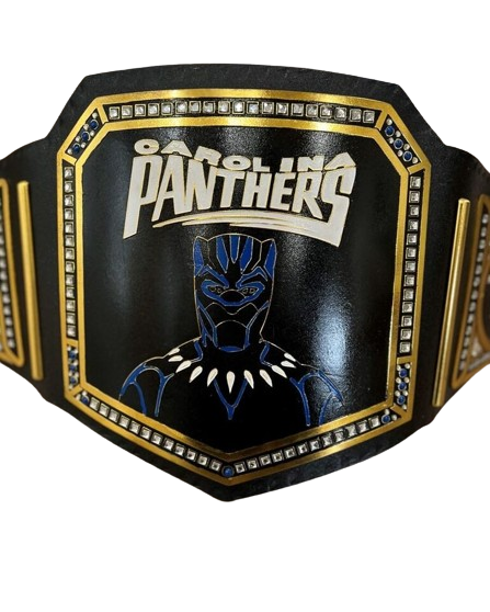 Carolina Panthers Wrestling Championship Belt