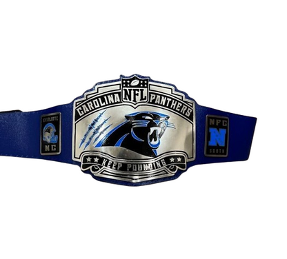 Carolina Panthers NFL Super Bowl Belt