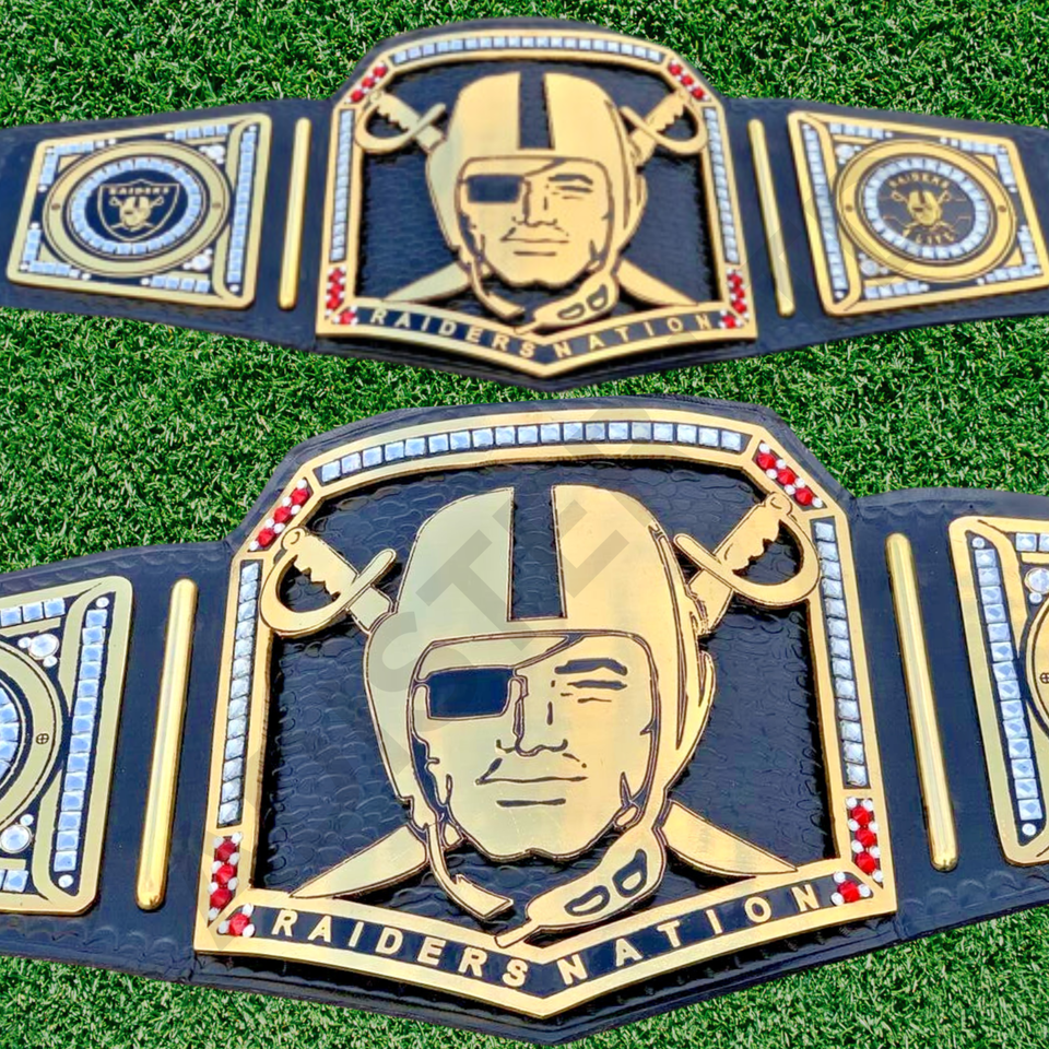 Raiders Nation Wrestling Championship Belt