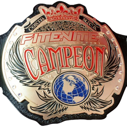 Costa Rica National Title Belt