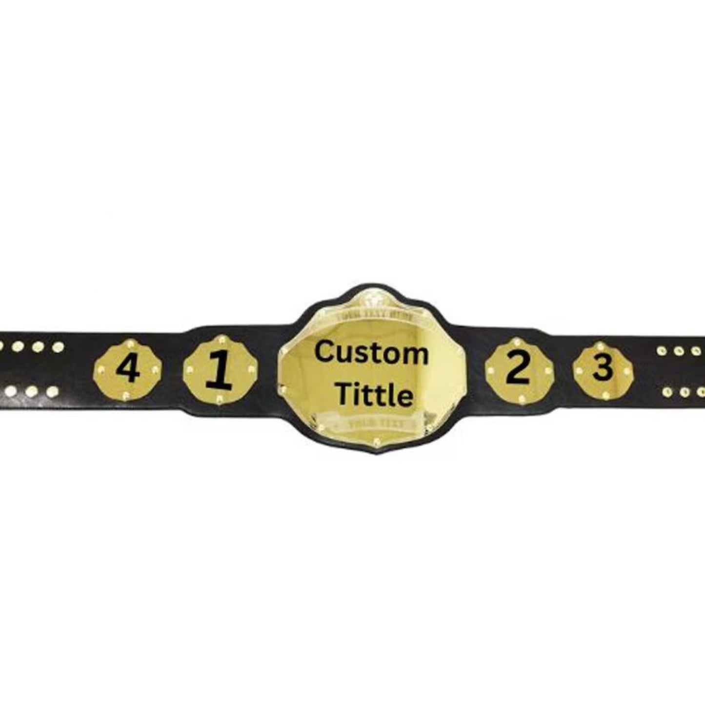 Custom Engraved Championship Belt