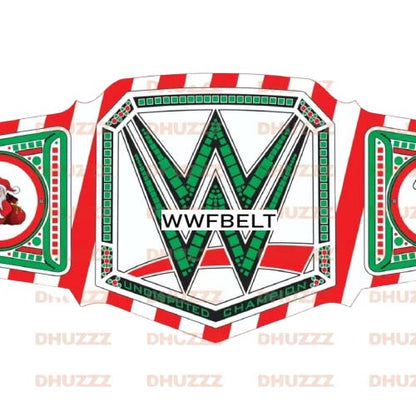 Custom WWE Christmas Champion Belt