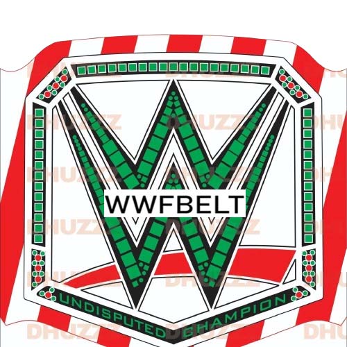 Custom WWE Christmas Champion Belt