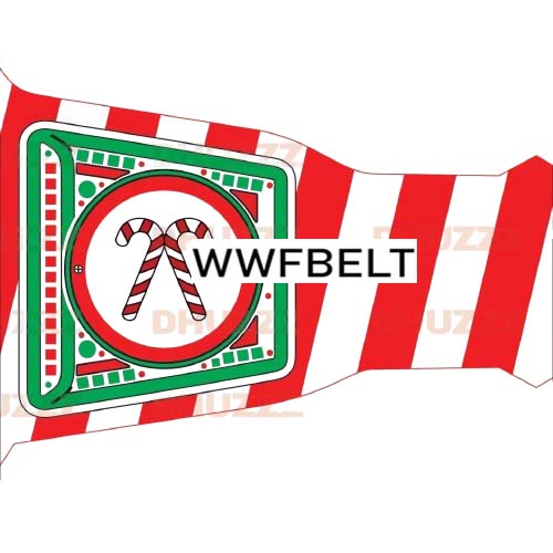 Custom WWE Christmas Champion Belt