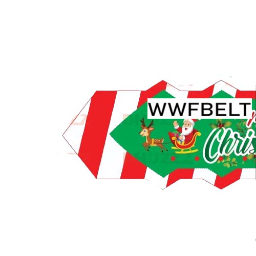 Custom WWE Christmas Champion Belt