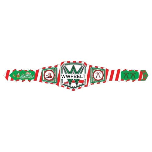 Custom WWE Christmas Champion Belt