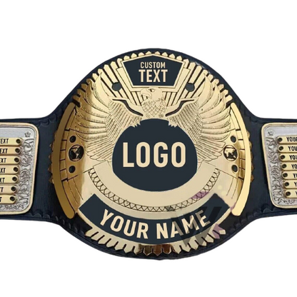 Customizable Championship Leather Belt