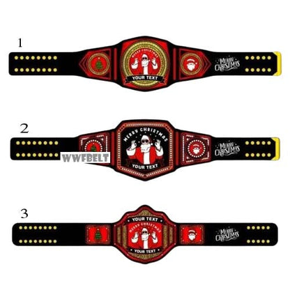 Custom Christmas Championship Belt