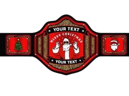 Custom Christmas Championship Belt