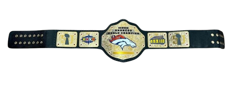 Denver Broncos NFL Championship Belt