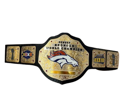 Denver Broncos NFL Championship Belt