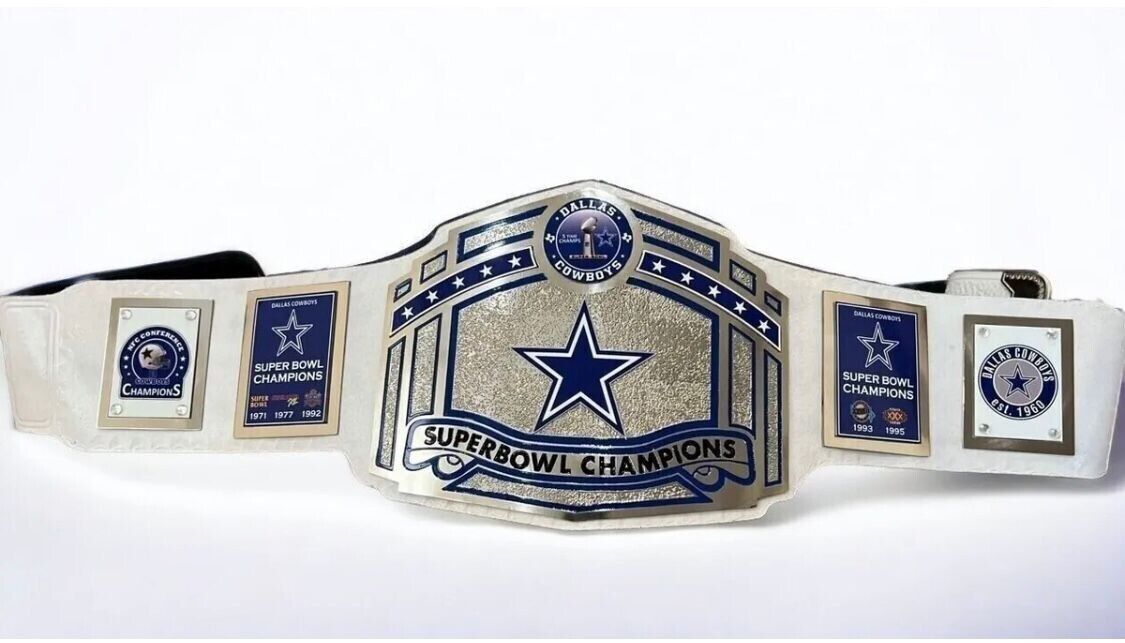 Dallas Cowboys Super Bowl Title Belt