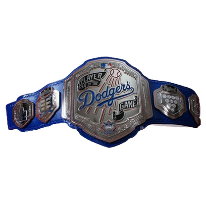 Custom Dodgers Player Championship Belt