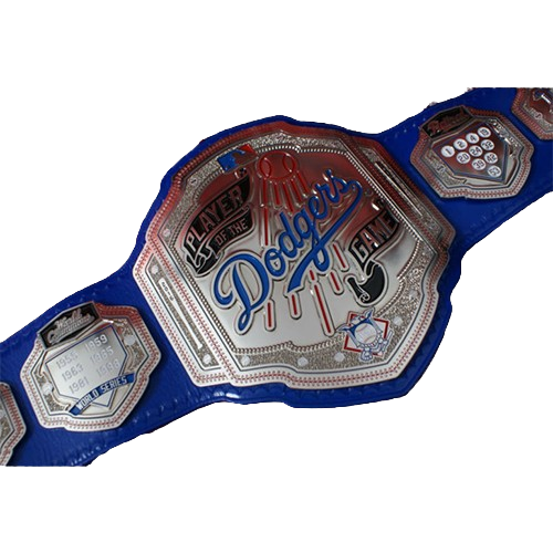 Custom Dodgers Player Championship Belt
